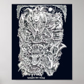 Witches en duivels poster (Voorkant)