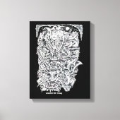 Witches en duivels, van Brian Benson. Canvas Afdruk (Voorkant)