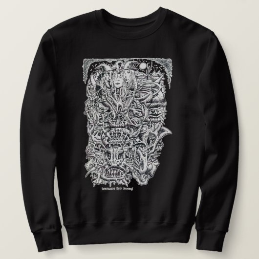 Witches en duivels, van Brian Benson. Trui (Design voorkant)