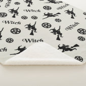 Witches en patrijzen sherpa deken (3/4)