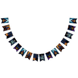 Witches en Warlocks Halloween Party Vlaggetjes