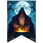 Witches en Warlocks Halloween Party Vlaggetjes (Eerste vlag)