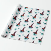 Witches Eye Pattern Cadeaupapier (Uitgerold)