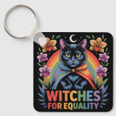 Witches For Equality Feminist Sleutelhanger (Voorkant)