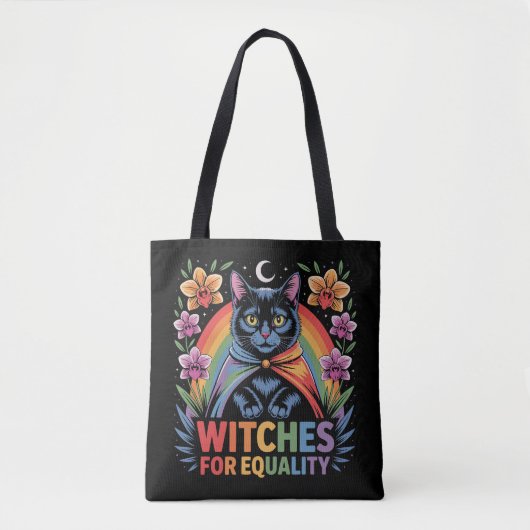 Witches For Equality Feminist Tote Bag (Voorkant)