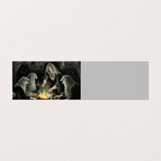 Witches´ Gathering Kaart (Buitenkant ongevouwen)