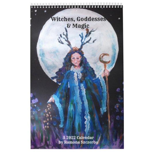 Witches, goddessen en Magische Kalender (Hoes)