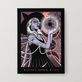 Witches Gonna Witch Button - Mystic Witchy (Voorkant)