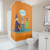 Witches Halloween Brew Douchegordijn (In situ)