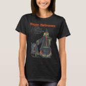 Witches Halloween Brew Scary ontworpen T-shirt (Voorkant)