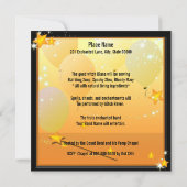 Witches Halloween Enchanting Witch Invitation Kaart (Achterkant)