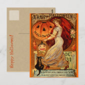 Witches, Halloween, Magic, Spooky, Cute Briefkaart (Voorkant / Achterkant)