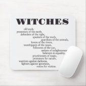 Witches Identity Typography Muismat (Met muis)