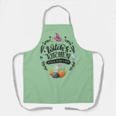 Witches Kitchen Magical Meals and Love Schort Gree (Voorkant)