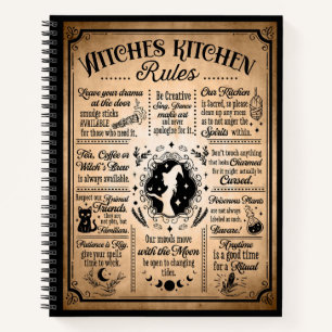 Witches Kitchen Rules  Halloween Notitieboek