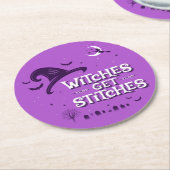 Witches krijgen papieren Onderzetters (Gebogen)