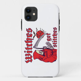 WITCHES KRIJGEN STITCHES grappig eng halloween Case-Mate iPhone Case