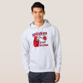 WITCHES KRIJGEN STITCHES grappig eng halloween Hoodie
