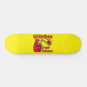 WITCHES KRIJGEN STITCHES grappig eng halloween Persoonlijk Skateboard (Horizontaal)