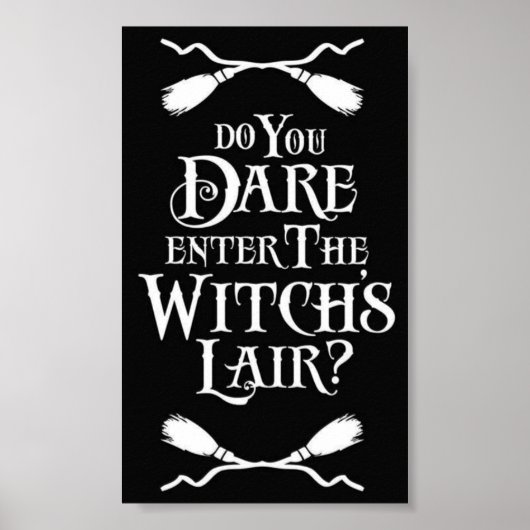 Witches Lair Poster (Voorkant)