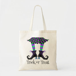 Witches Legs Trick or treat Tote Bag