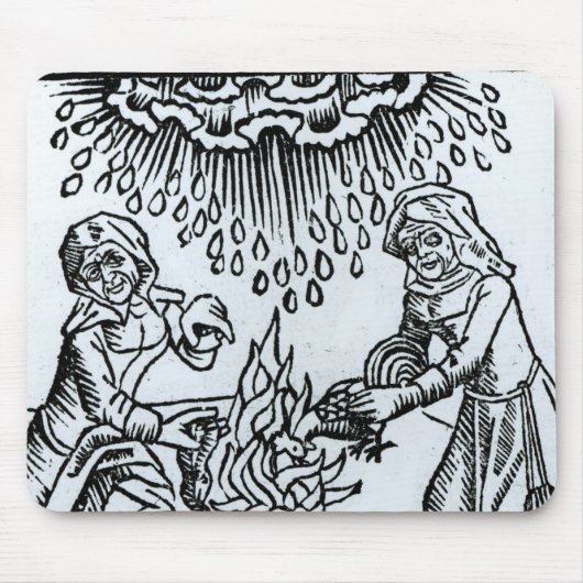 Witches Making a Spell, 1489 Muismat (Voorkant)
