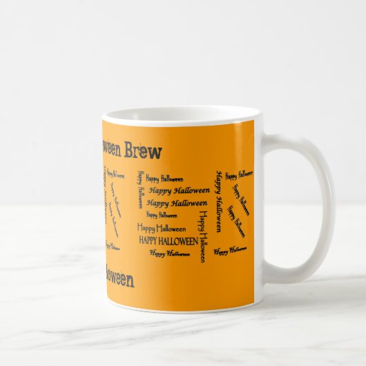 Witches met halloween Brew Kleur Ontworpen Mok (Rechts)