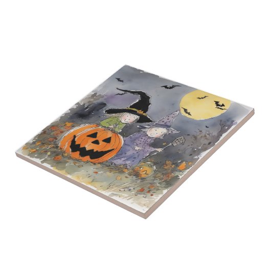 Witches’ Night Out Tegeltje (Zijkant)