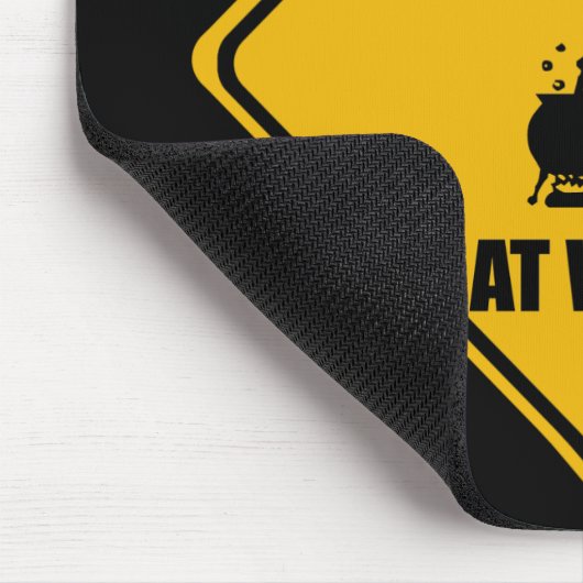 WITCHES OP HET WERK - Mousepad Muismat (Hoek)