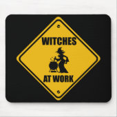 WITCHES OP HET WERK - Mousepad Muismat (Voorkant)