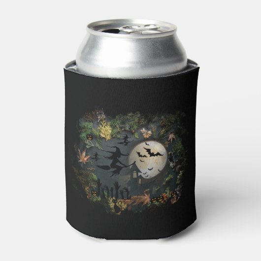 Witches Party Night Blikjeskoeler (Blikje Voorkant)