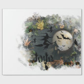 Witches Party Night Cadeaupapier (Vlak)