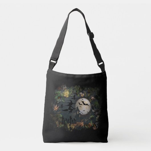 Witches Party Night Crossbody Tas (Voorkant)