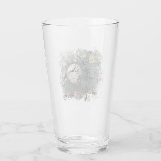 Witches Party Night Glas (Achterkant)