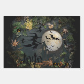 Witches Party Night Inpakpapier Vel (Voorkant 2)