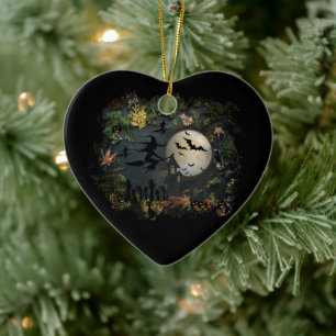 Witches Party Night Keramisch Ornament
