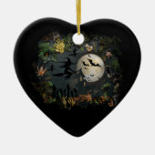 Witches Party Night Keramisch Ornament (Voorkant)