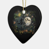 Witches Party Night Keramisch Ornament (Links)