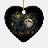 Witches Party Night Keramisch Ornament (Achterkant)