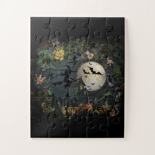Witches Party Night Legpuzzel (Verticaal)