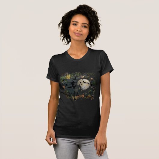 Witches Party Night T-shirt (Voorkant volledig)