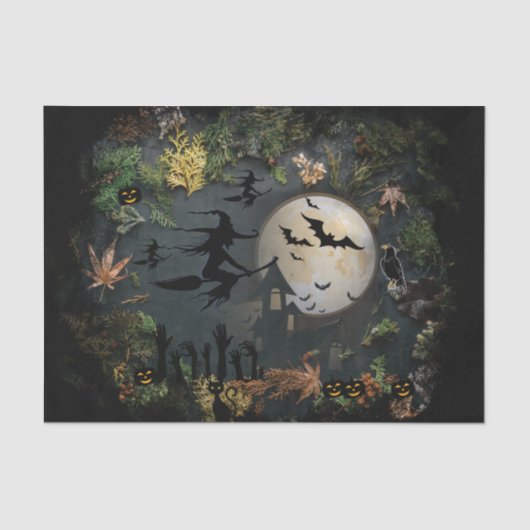 Witches Party Night Tissuepapier (Voorkant)
