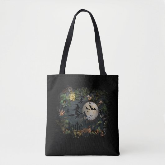 Witches Party Night Tote Bag (Voorkant)