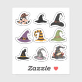Witches Petten Sticker (Vel)