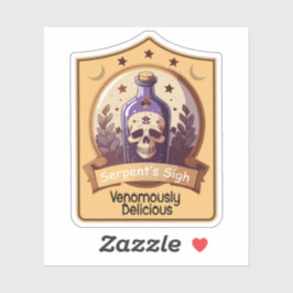 Witches Potion Serpent's Sigh Label