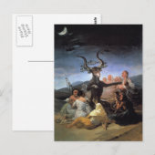 "Witches" Sabbat Briefkaart (Voorkant / Achterkant)