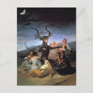 "Witches" Sabbat Briefkaart