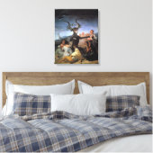 "Witches" Sabbat Canvas Afdruk (Insitu (Slaapkamer))