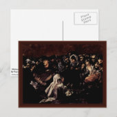 Witches' Sabbat, door Francisco de Goya Briefkaart (Voorkant / Achterkant)