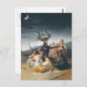 Witches Sabbat - Francisco de Goya (1797-1798) Briefkaart (Voorkant / Achterkant)